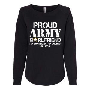 Proud Army Friend Meaningful Gift Military Friend My Hero Womens California Wash Sweatshirt