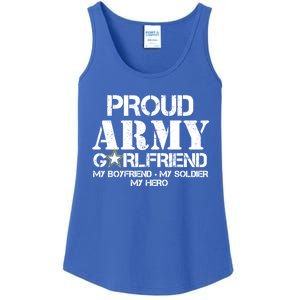 Proud Army Friend Meaningful Gift Military Friend My Hero Ladies Essential Tank