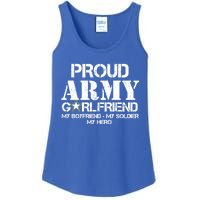 Proud Army Friend Meaningful Gift Military Friend My Hero Ladies Essential Tank