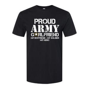 Proud Army Friend Meaningful Gift Military Friend My Hero Softstyle CVC T-Shirt