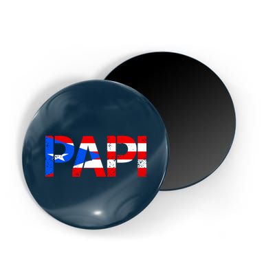 Papi American Flag Vintage Father's Day Magnet