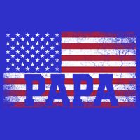 Papa American Flag FatherS Day 4th Of July Gift Grandpa Gift Womens Tank Top