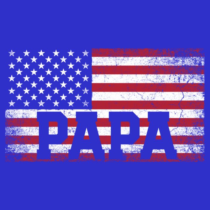 Papa American Flag FatherS Day 4th Of July Gift Grandpa Gift Womens Tank Top