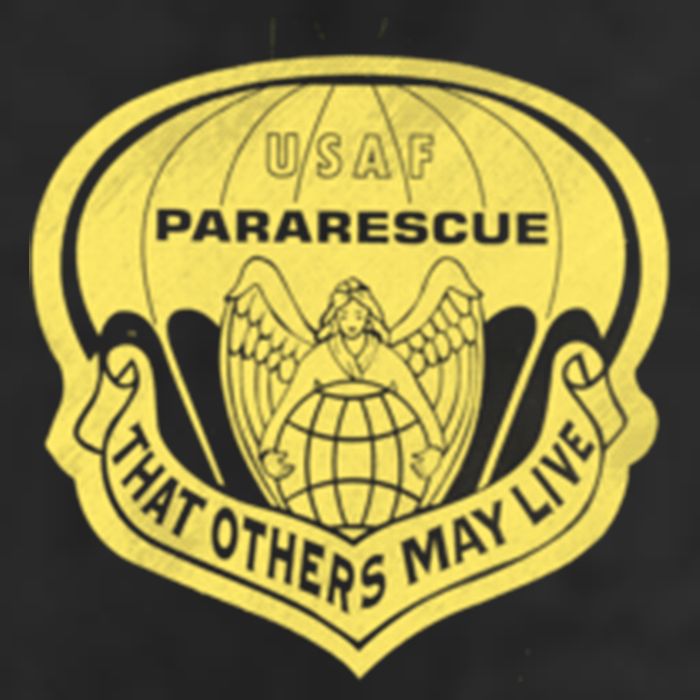 Proud Air Force Pararescue Veteran Vintage Flag Veterans Day Gift Beanie