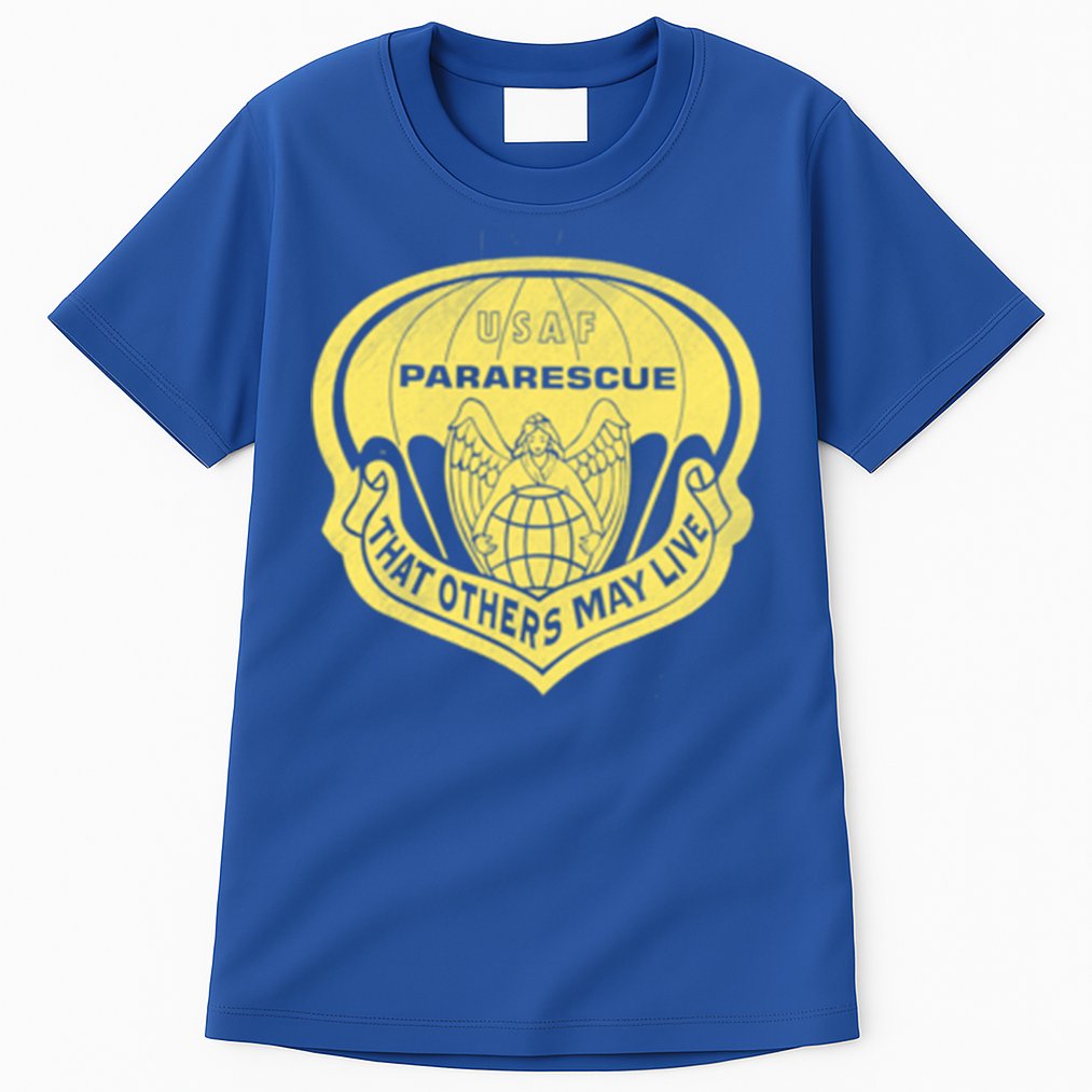 Proud Air Force Pararescue Veteran Vintage Flag Veterans Day Gift Tall T-Shirt