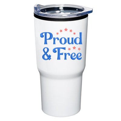 Proud And Free Usa 4th Of July Tumbler