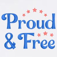 Proud And Free Usa 4th Of July Tank Top