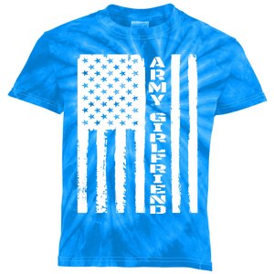 Proud Army Friend Cool Gift Military Friend Veteran's Day Gift Kids Tie-Dye T-Shirt