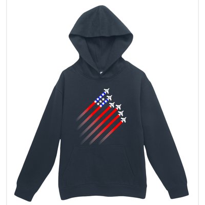 Proud Air Force Funny Gift Us Cool Gift Urban Pullover Hoodie