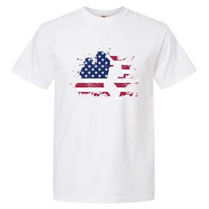 Patriotic American Flag Baseball design, Baseball design Garment-Dyed Heavyweight T-Shirt