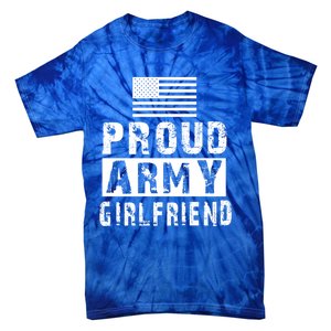 Proud Army Friend Family Military Appreciation Graphic Great Gift Tie-Dye T-Shirt