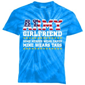 Proud Army Friend Gift Military Friend Hoody Hero Kids Tie-Dye T-Shirt