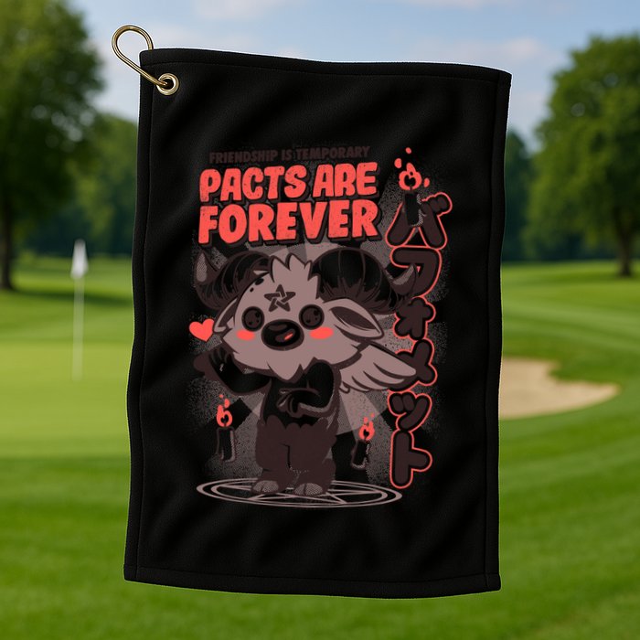 Pacts Are Forever Golf Towel