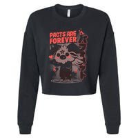 Pacts Are Forever Cropped Pullover Crew