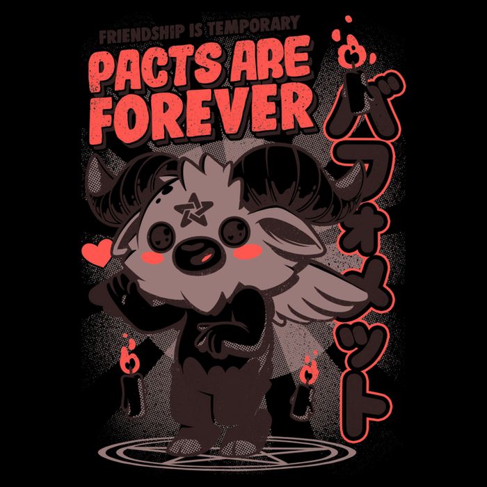 Pacts Are Forever Cropped Pullover Crew