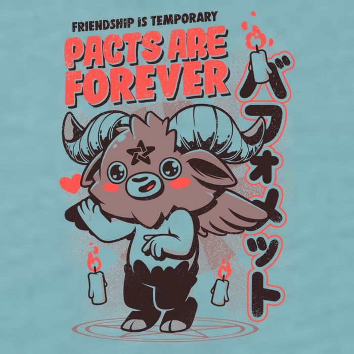 Pacts Are Forever Sueded Cloud Jersey T-Shirt
