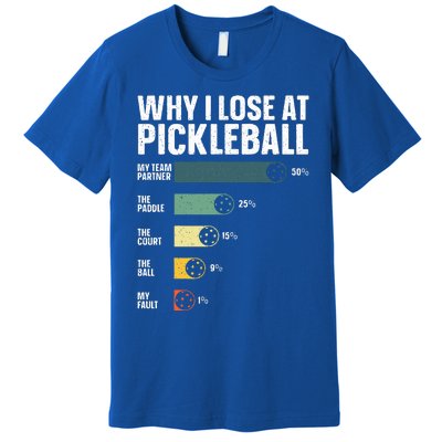 Pickleball Art For Pickleball Plaryer Pickleball Premium T-Shirt