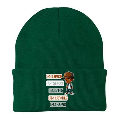 Positive Affirmations For African American Knit Cap Winter Beanie