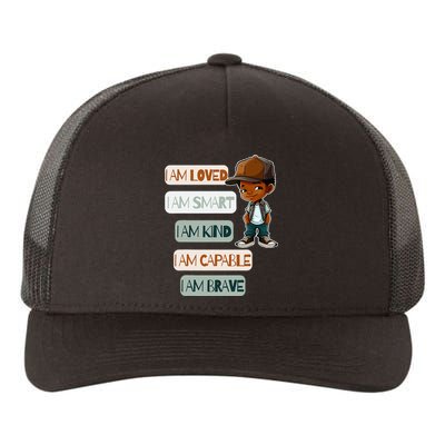 Positive Affirmations For African American Yupoong Adult 5-Panel Trucker Hat