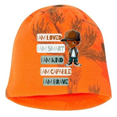 Positive Affirmations For African American Kati - Camo Knit Beanie