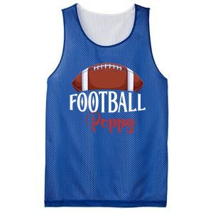 Proud American Football Poppy Funny Gift For FatherS Day Gift Mesh Reversible Basketball Jersey Tank