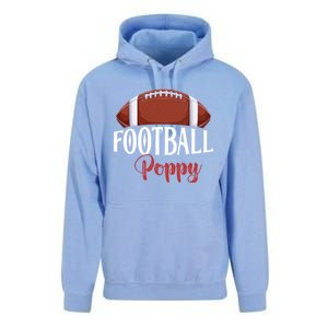 Proud American Football Poppy Funny Gift For FatherS Day Gift Unisex Surf Hoodie