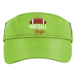 Proud American Football Pops Funny Gift For FatherS Day Gift Adult Drive Performance Visor