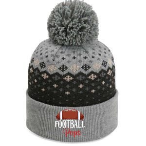 Proud American Football Pops Funny Gift For FatherS Day Gift The Baniff Cuffed Pom Beanie