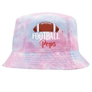 Proud American Football Pops Funny Gift For FatherS Day Gift Tie-Dyed Bucket Hat