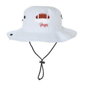 Proud American Football Pops Funny Gift For FatherS Day Gift Legacy Cool Fit Booney Bucket Hat