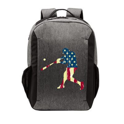 Patriotic American Flag Baseball Gift Baseball Gift Vector Backpack