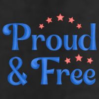 Proud And Free USA Holiday 7 Panel Mesh Trucker Snapback Hat