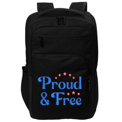 Proud And Free USA Holiday Impact Tech Backpack