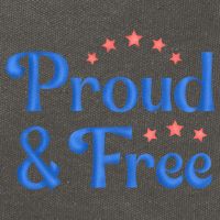 Proud And Free USA Holiday Cotton Canvas Backpack