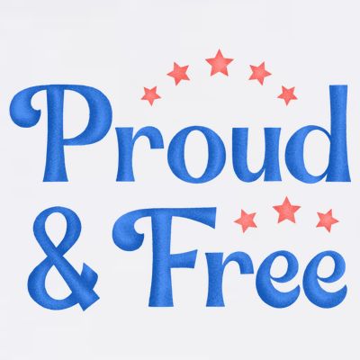 Proud And Free USA Holiday T-Shirt