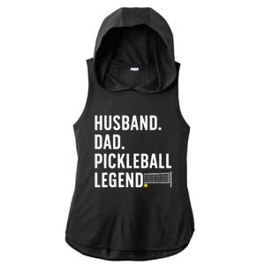 Pickleball Art For Husband Pickle Ball Pickleball Lover Ladies PosiCharge Tri-Blend Wicking Draft Hoodie Tank