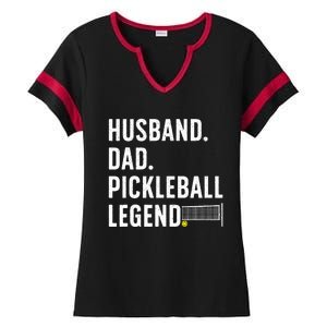 Pickleball Art For Husband Pickle Ball Pickleball Lover Ladies Halftime Notch Neck Tee