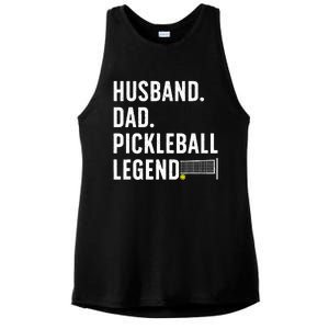 Pickleball Art For Husband Pickle Ball Pickleball Lover Ladies PosiCharge Tri-Blend Wicking Tank