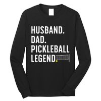 Pickleball Art For Husband Pickle Ball Pickleball Lover Long Sleeve Shirt