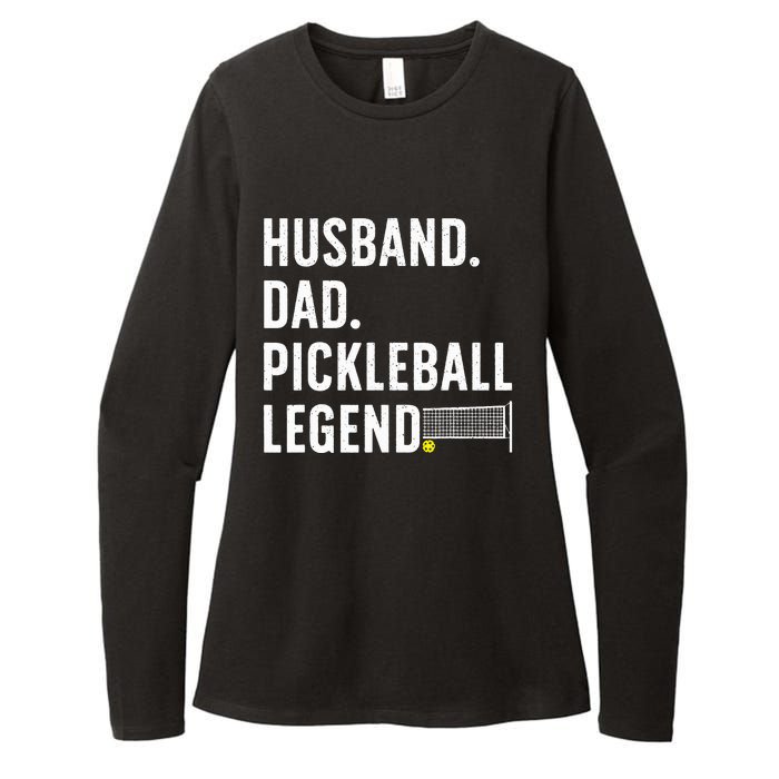 Pickleball Art For Husband Pickle Ball Pickleball Lover Womens CVC Long Sleeve Shirt