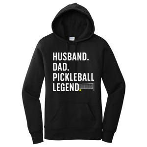 Pickleball Art For Husband Pickle Ball Pickleball Lover Women's Pullover Hoodie