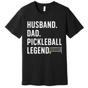 Pickleball Art For Husband Pickle Ball Pickleball Lover Premium T-Shirt