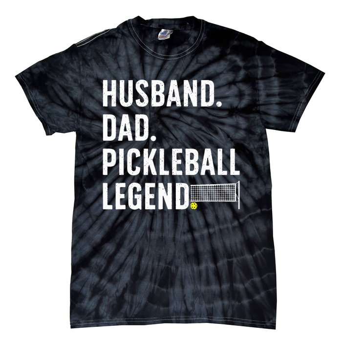 Pickleball Art For Husband Pickle Ball Pickleball Lover Tie-Dye T-Shirt