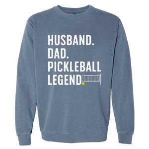 Pickleball Art For Husband Pickle Ball Pickleball Lover Garment-Dyed Sweatshirt