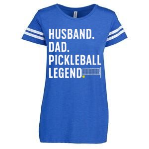 Pickleball Art For Husband Pickle Ball Pickleball Lover Enza Ladies Jersey Football T-Shirt