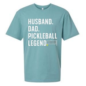 Pickleball Art For Husband Pickle Ball Pickleball Lover Sueded Cloud Jersey T-Shirt