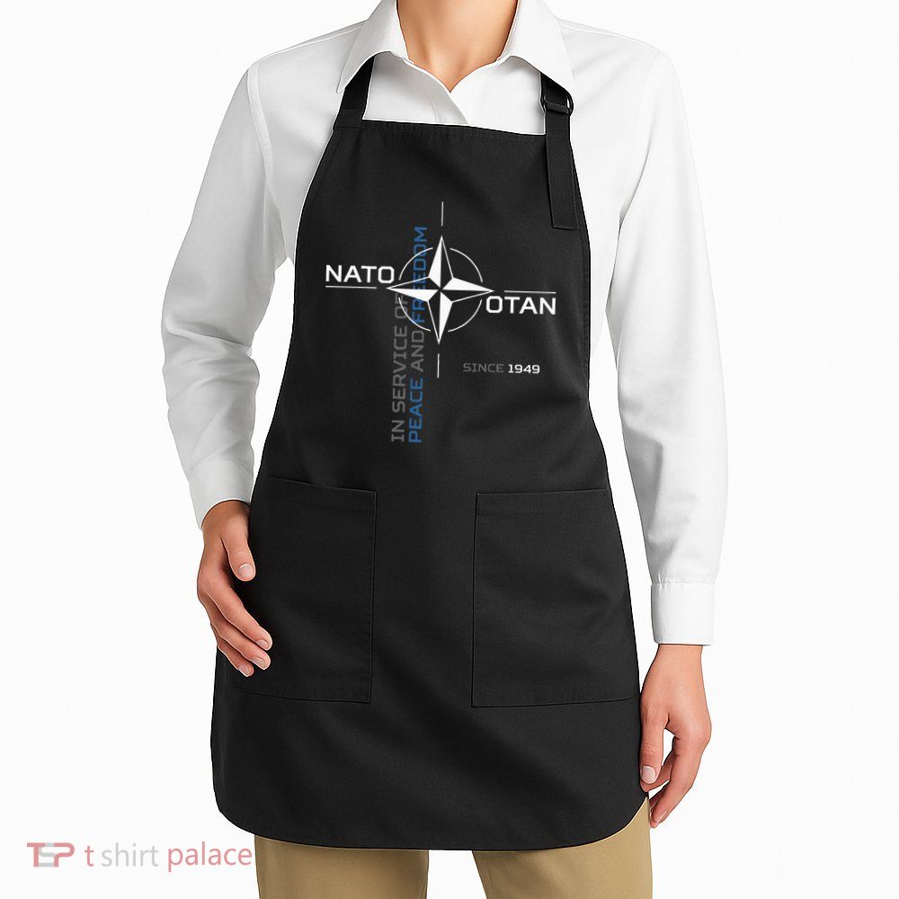 Peace And Freedom Otan Nato Apron