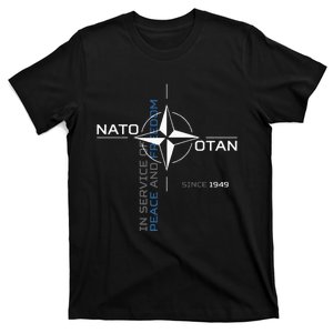 Peace And Freedom Otan Nato T-Shirt