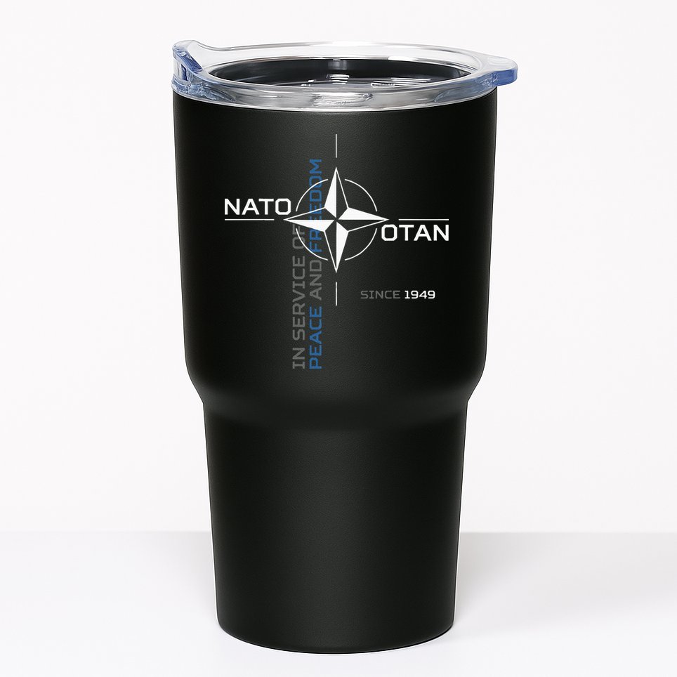 Peace And Freedom Otan Nato Tumbler