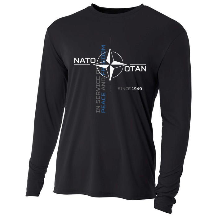 Peace And Freedom Otan Nato Cooling Performance Long Sleeve Crew